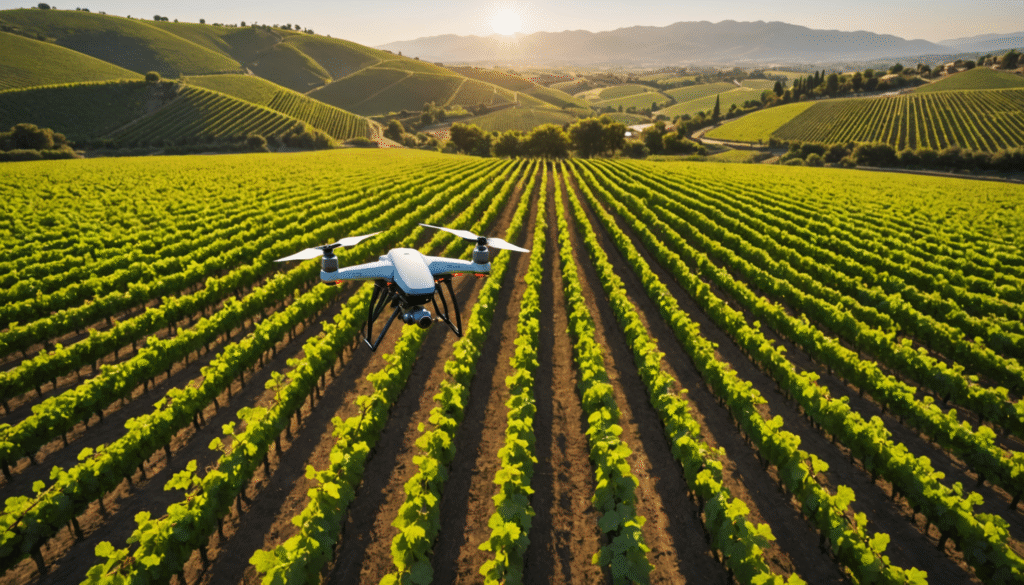 découvrez comment les drones utilisent des technologies avancées pour cartographier les vignobles en 3d, permettant une gestion précise et innovante des parcelles viticoles.