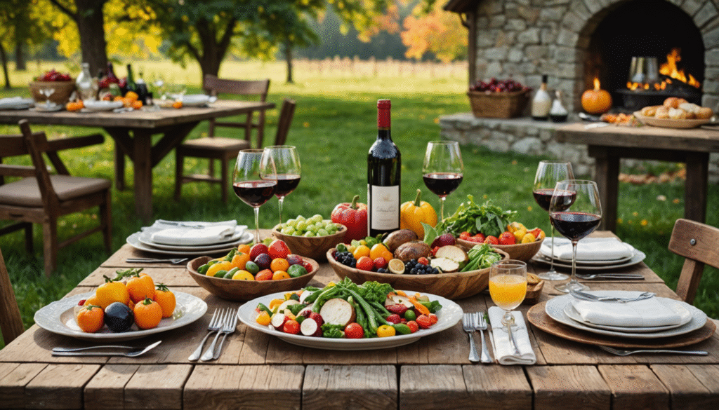 découvrez les expériences 'farm to table' avec accords vin : dégustez des plats frais, issus du terroir, accompagnés de vins soigneusement sélectionnés pour une expérience gastronomique authentique et responsable.