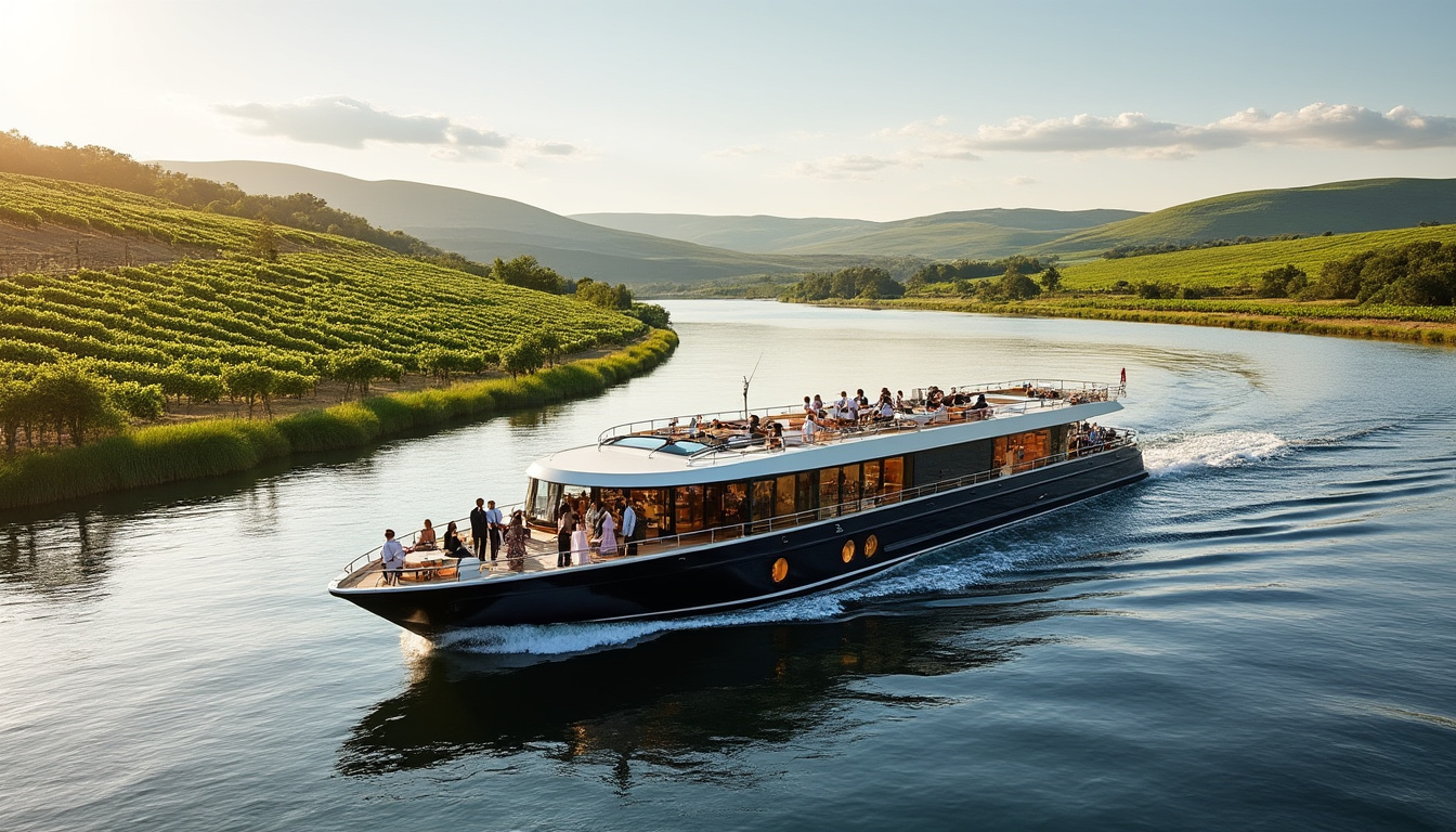 découvrez nos croisières thématiques dédiées aux amateurs de vin et de spiritueux : dégustations, ateliers œnologiques et escales dans les meilleurs vignobles, pour une expérience unique sur l’eau.