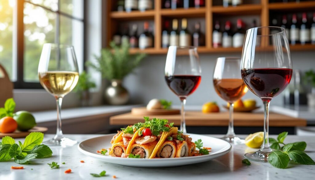 découvrez comment la cuisine fusion sublime les accords mets et vins dans une expérience sensorielle innovante et gourmande, où créativité culinaire et oenologie se rencontrent pour éveiller vos papilles.