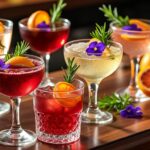 découvrez nos recettes raffinées de cocktails gastronomiques à base de vin, alliant saveurs élégantes et créativité pour sublimer vos dégustations.