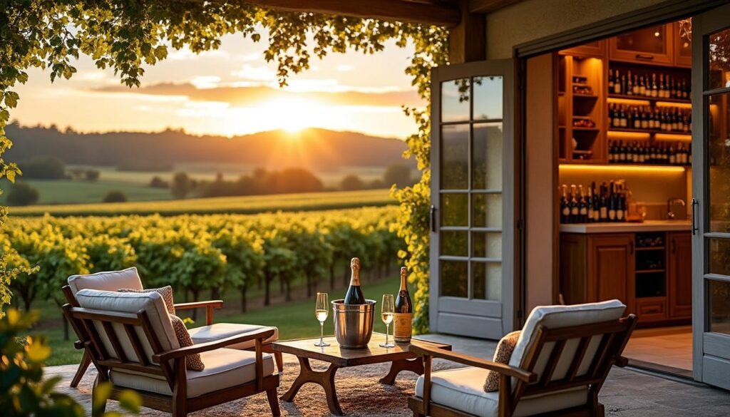 découvrez des séjours immersifs uniques au cœur des maisons de champagne, alliant dégustations raffinées et immersion dans l'art de la production champenoise.
