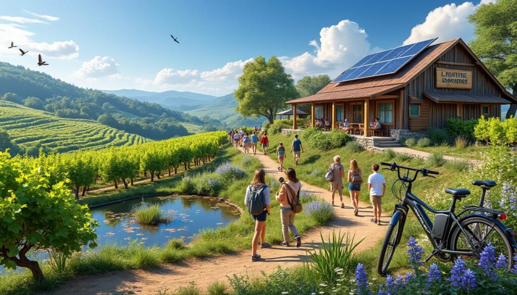 découvrez l’oenotourisme durable et vivez une expérience unique en voyageant autrement, alliant respect de l’environnement et passion du vin.