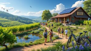 découvrez l’oenotourisme durable et vivez une expérience unique en voyageant autrement, alliant respect de l’environnement et passion du vin.