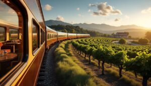 découvrez le voyage en train de luxe à travers les plus belles régions viticoles, alliant confort raffiné et dégustations d'exception au cœur des vignobles français.