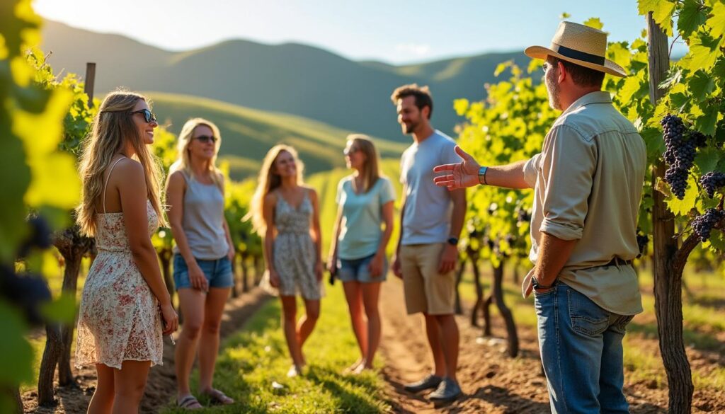découvrez une expérience unique en visitant un vignoble accompagné de son propriétaire. plongez au cœur des secrets de la viticulture et profitez d’un moment privilégié entre passion et dégustation.
