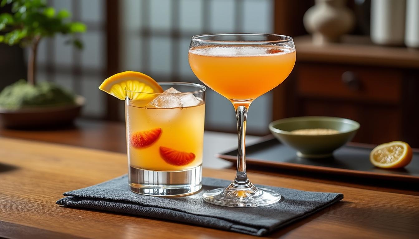 découvrez comment les cocktails au saké révolutionnent la haute gastronomie en alliant tradition japonaise et créativité moderne pour des expériences gustatives uniques.