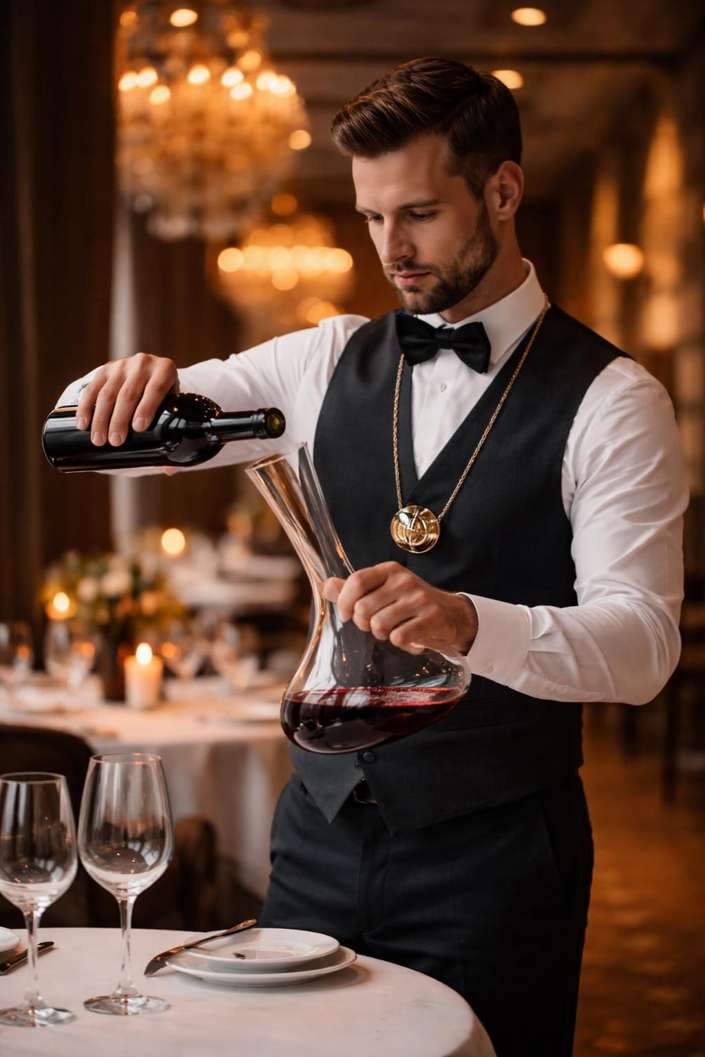 optimisez l'aération professionnelle des vins pour restaurants gastronomiques, caves et sommeliers experts afin de révéler pleinement les arômes et la finesse de chaque bouteille.