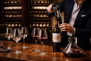 découvrez comment aérer vos grands crus avec coravin, le creuset et riedel en utilisant les meilleures technologies de conservation du vin pour préserver saveurs et arômes.